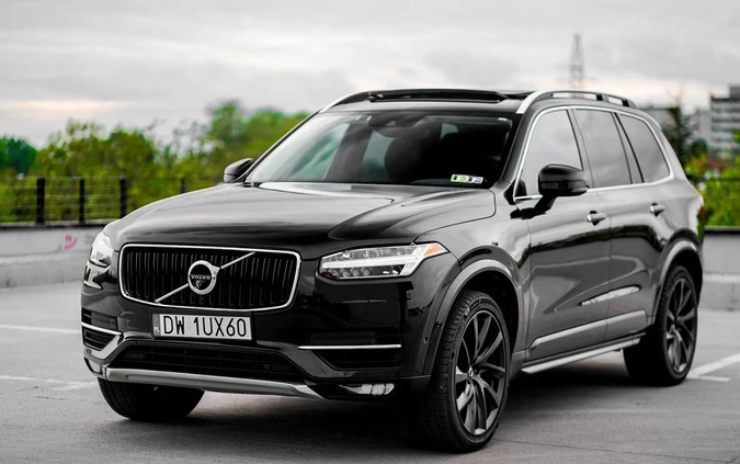 Volvo XC 90 cena 125000 przebieg: 84000, rok produkcji 2018 z Wrocław małe 596